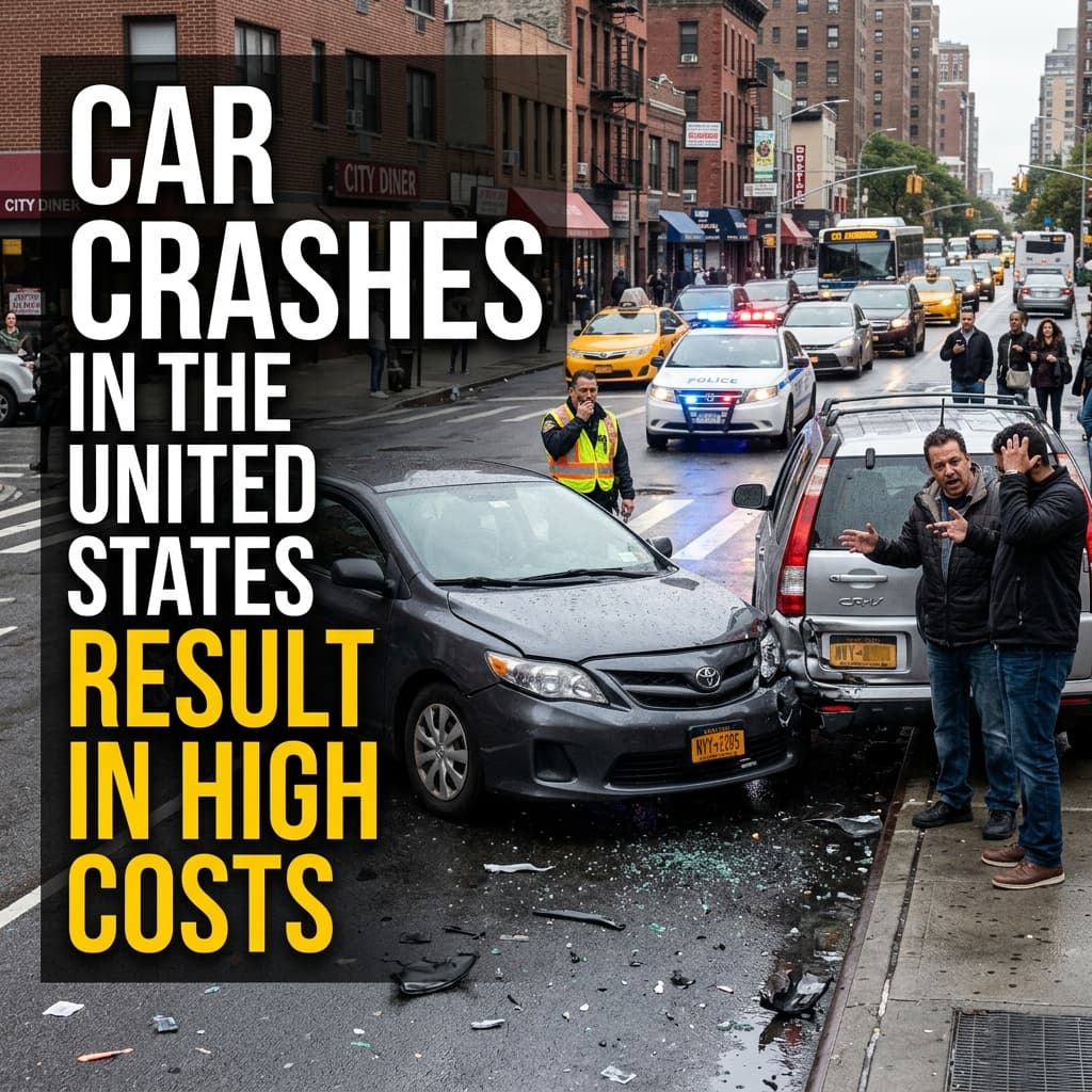 Car Crashes in the United States Result in High Costs